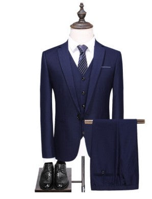 Men's Suits, Formal 3 Piece Set