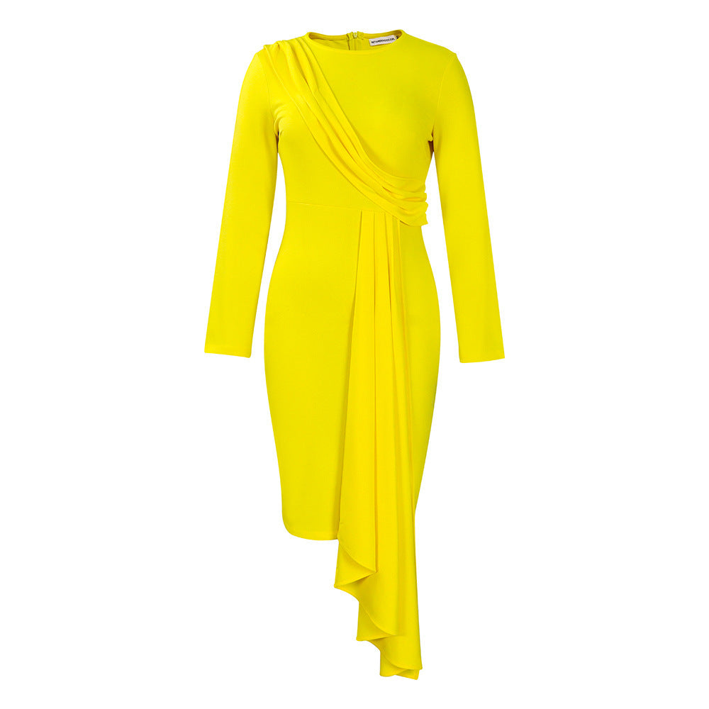 Long Sleeve Elegant Pencil Dress