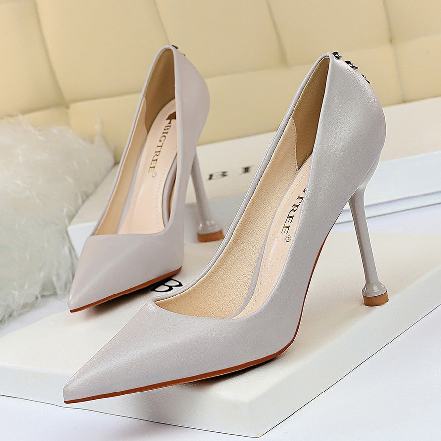 Elegant Pointed Toe High Heels Stiletto
