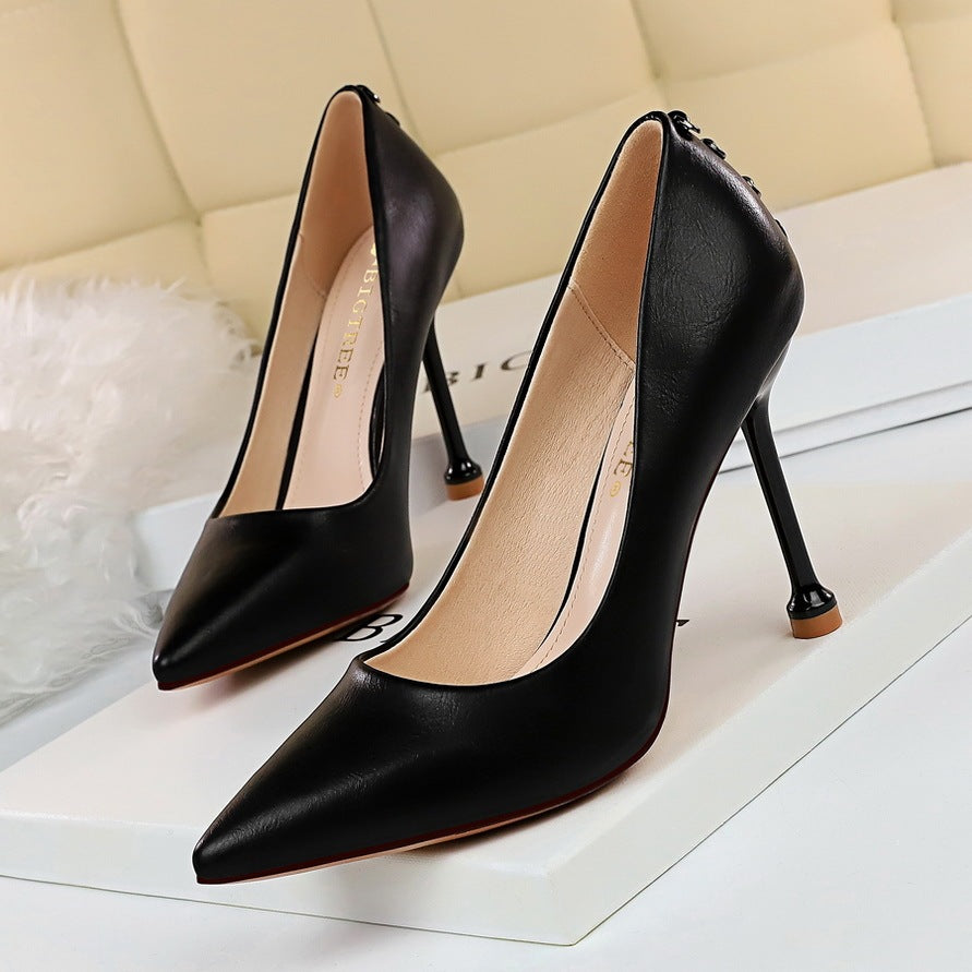Elegant Pointed Toe High Heels Stiletto
