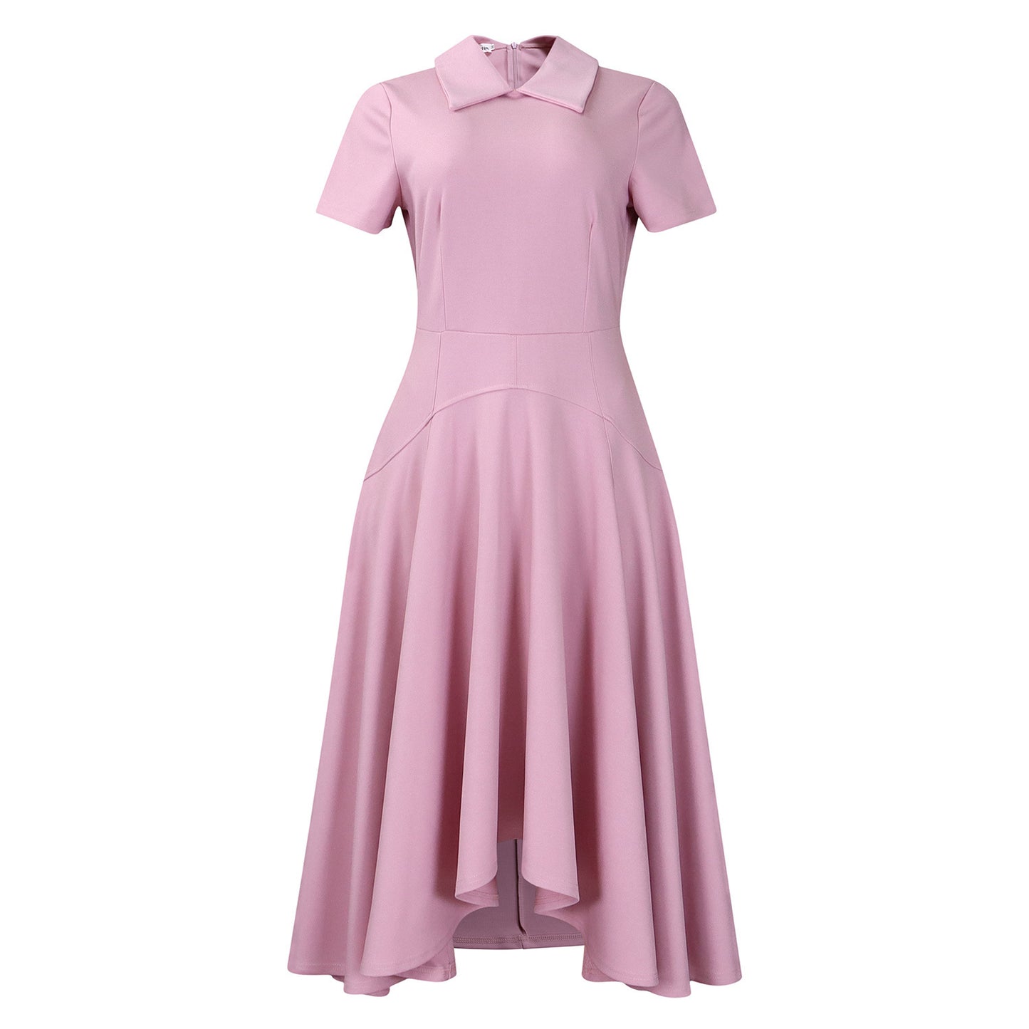 Fashion High Waist Modest Dress for Church