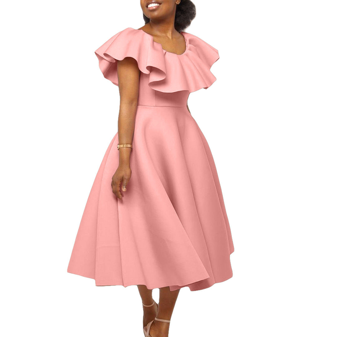Elegant Ruffle Dress
