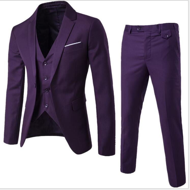 Men's 3 Piece Suits Set, Formal Wear