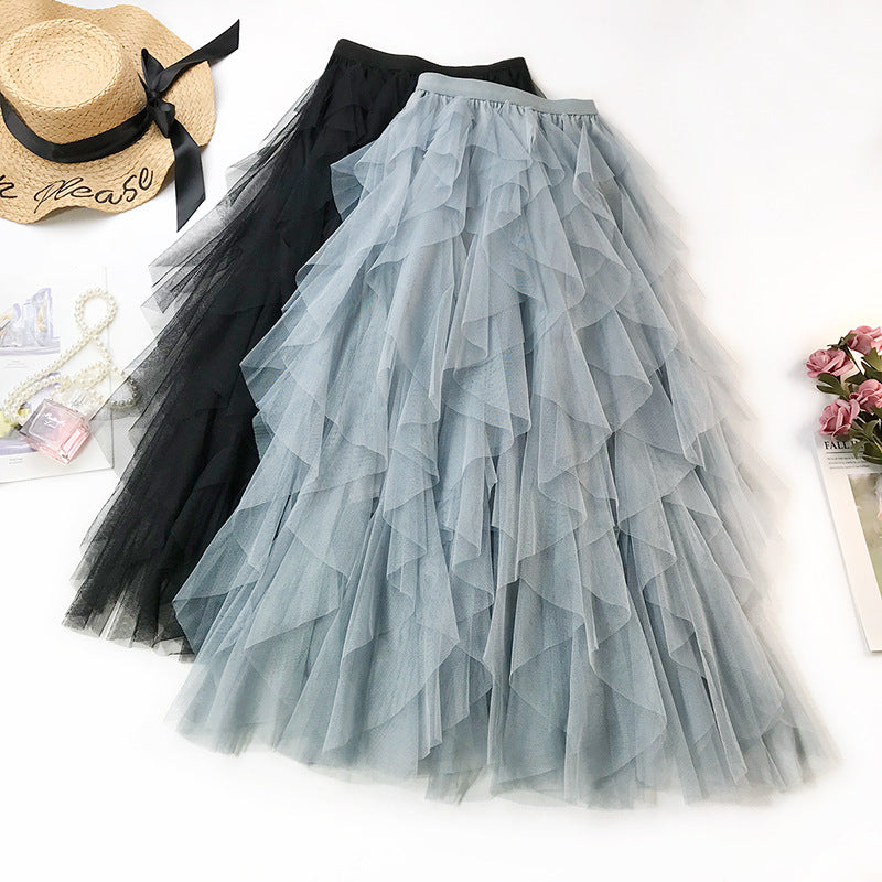 Trending High Waist Tulle Skirt