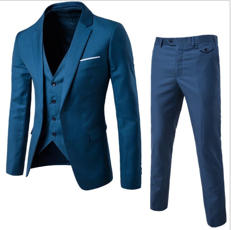 Men's 3 Piece Suits Set, Formal Wear