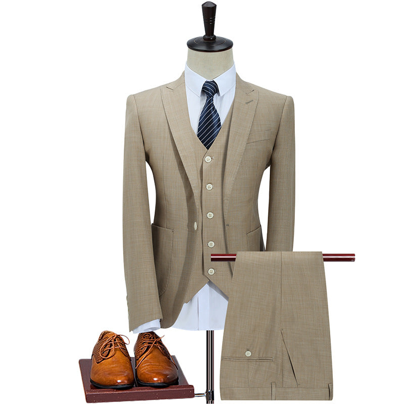 Men's Three Piece Dress Suits, Formal Wear, Slim Fit