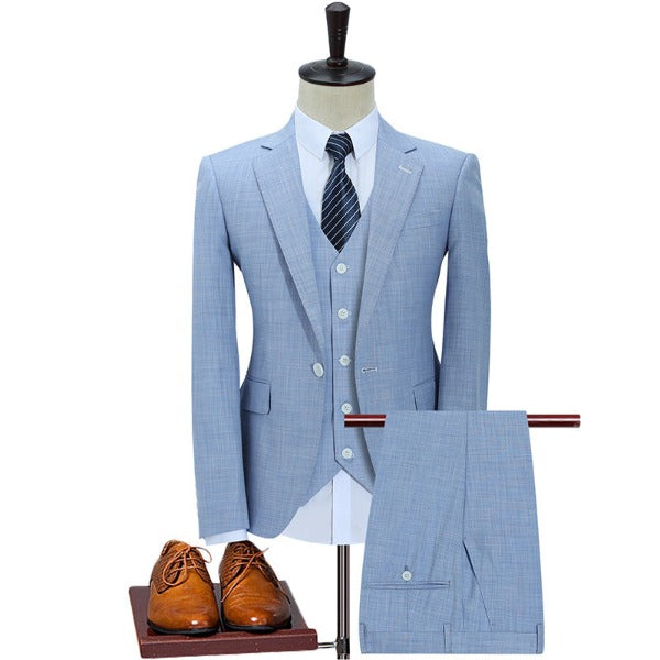 Men's Three Piece Dress Suits, Formal Wear, Slim Fit