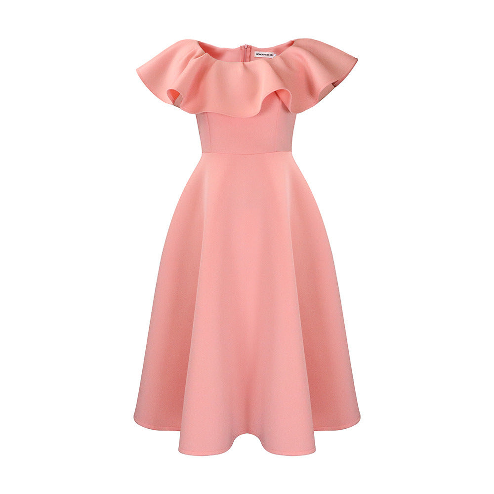 Elegant Ruffle Dress