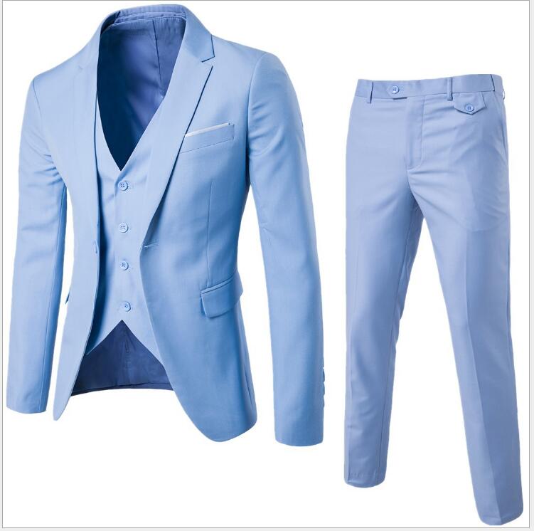 Men's 3 Piece Suits Set, Formal Wear