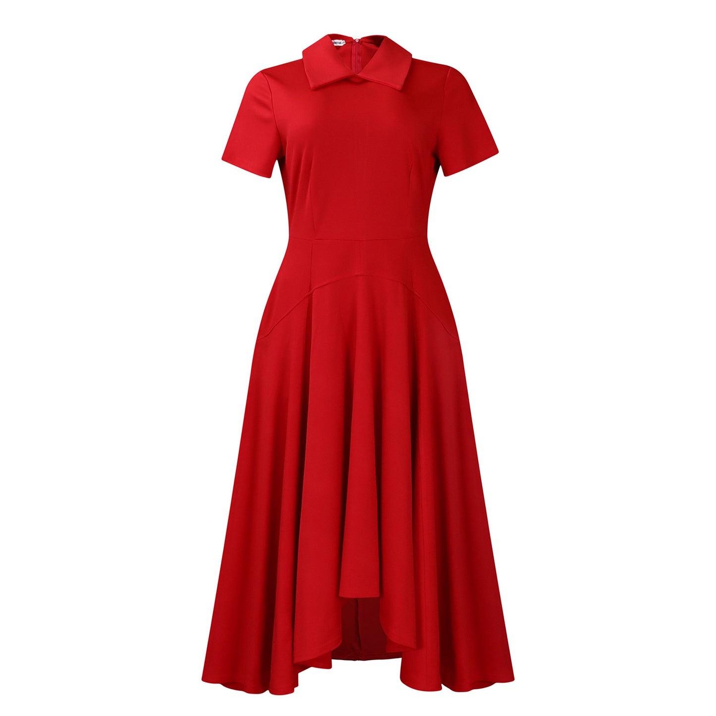 Fashion High Waist Modest Dress for Church