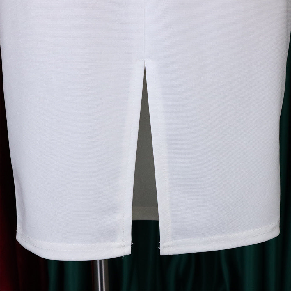 Women's Pencil Skirt Solid Color Dress