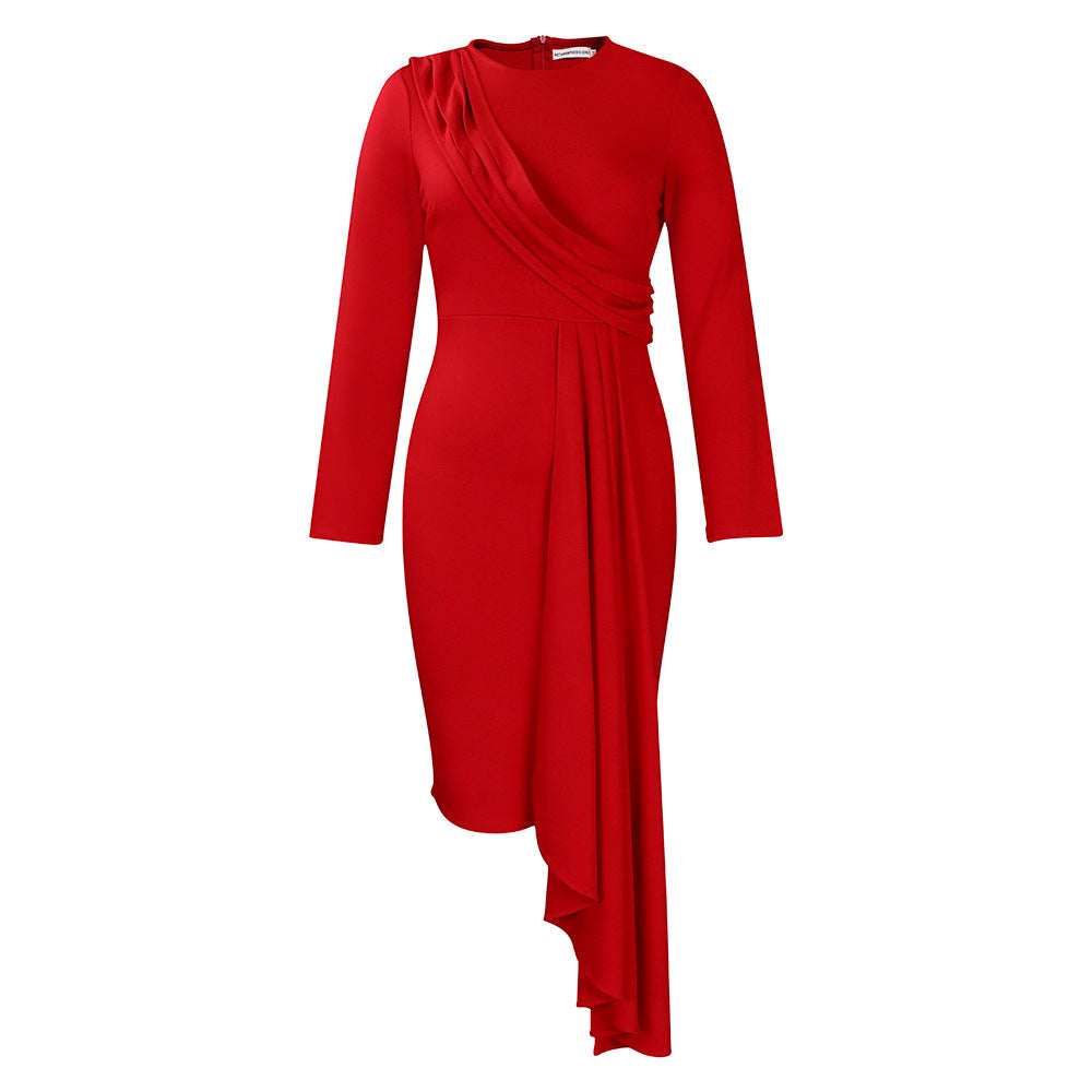 Long Sleeve Elegant Pencil Dress