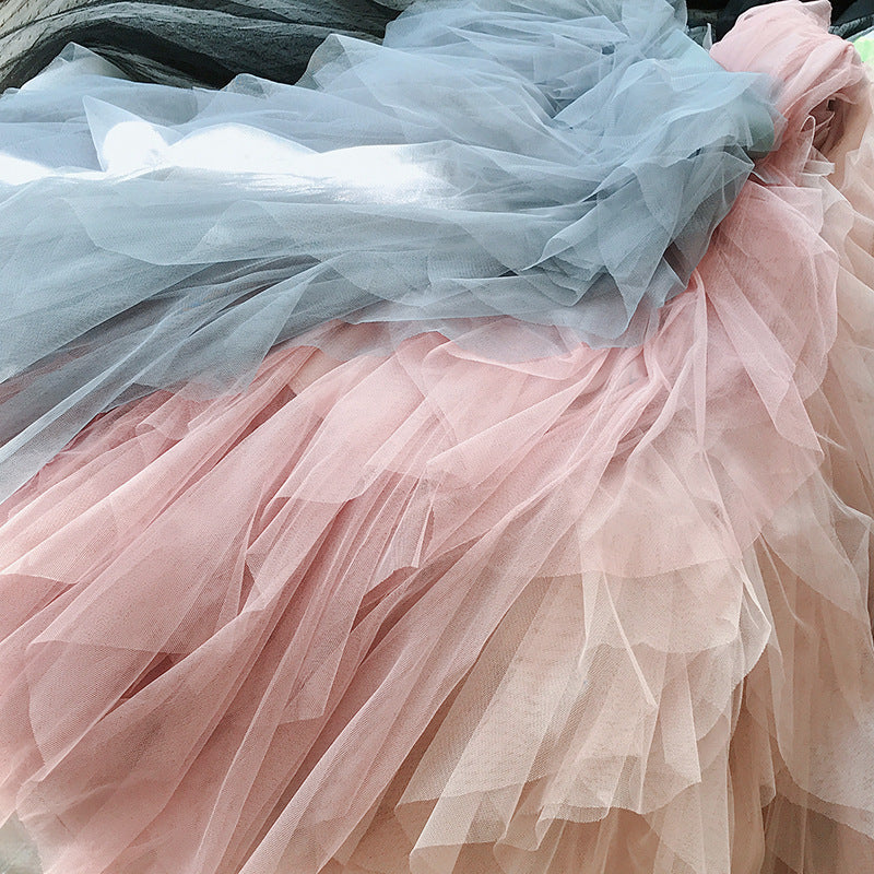 Trending High Waist Tulle Skirt