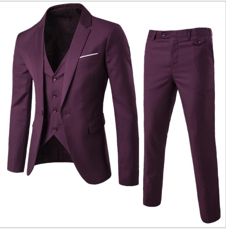 Men's 3 Piece Suits Set, Formal Wear