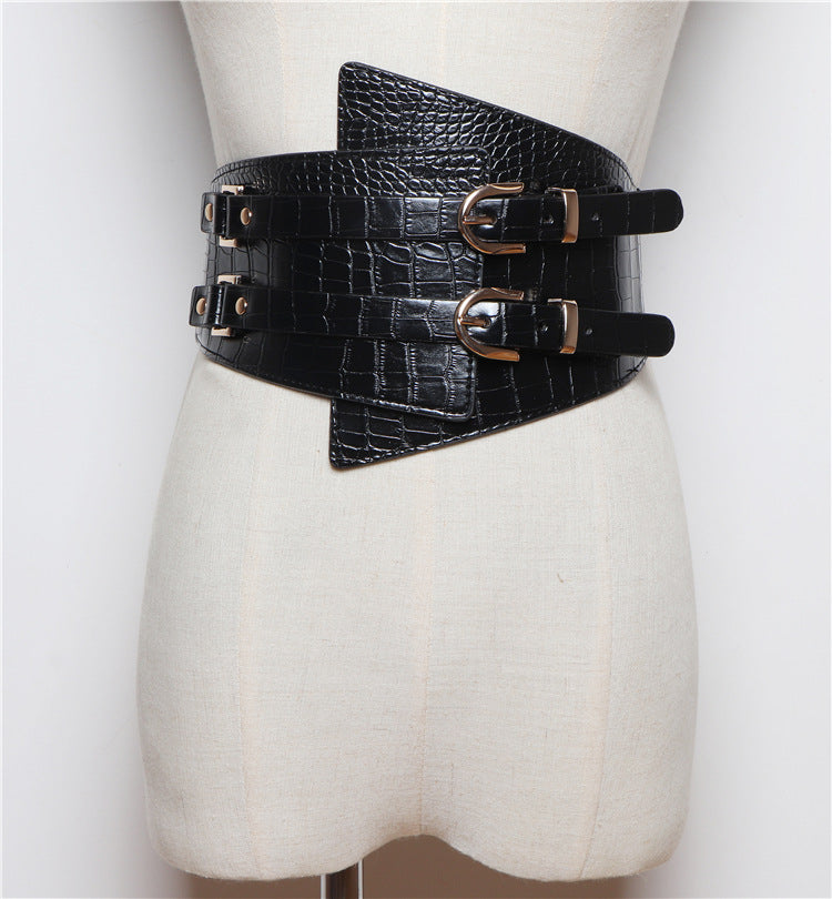 Wide Waist Female Decorative Belt