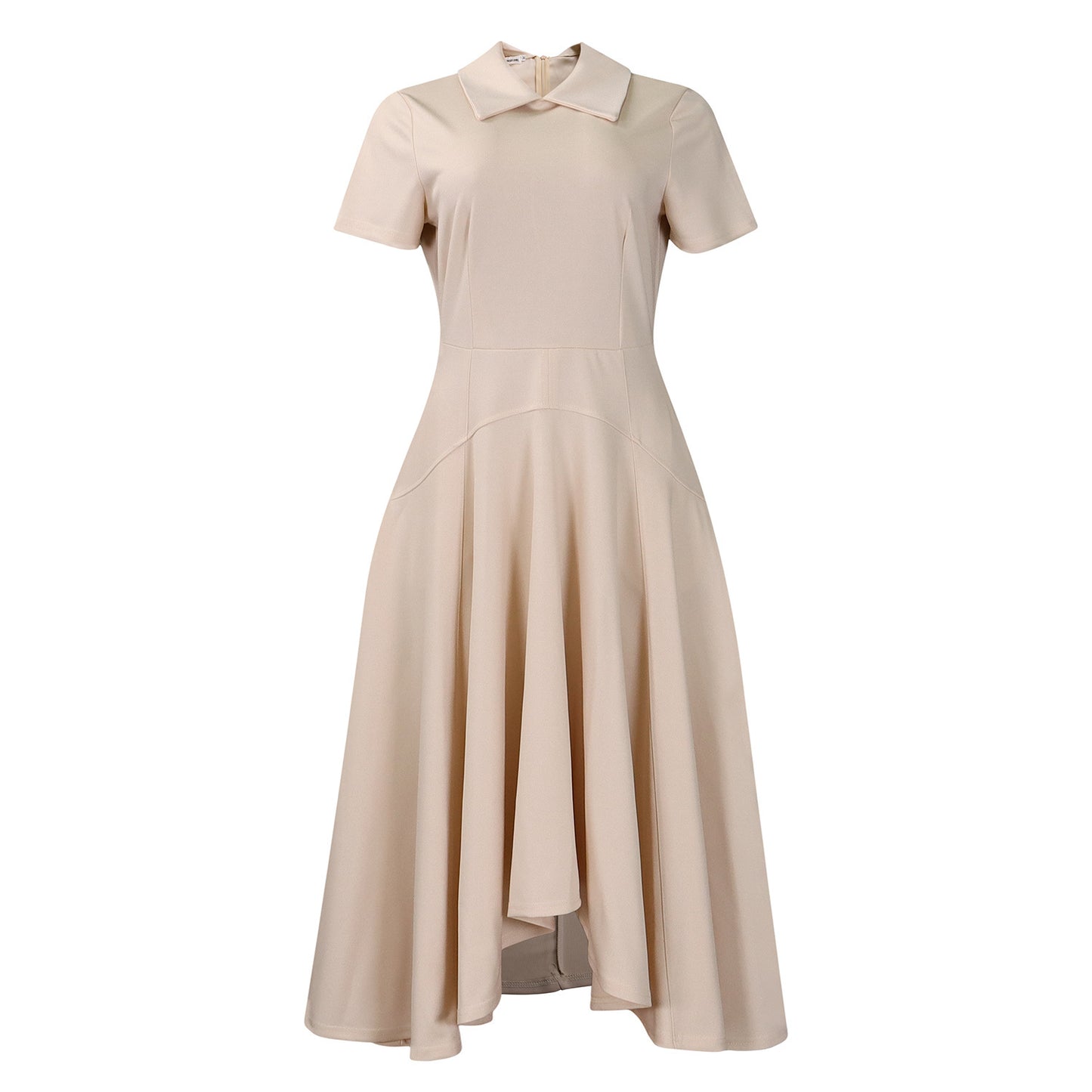 Fashion High Waist Modest Dress for Church