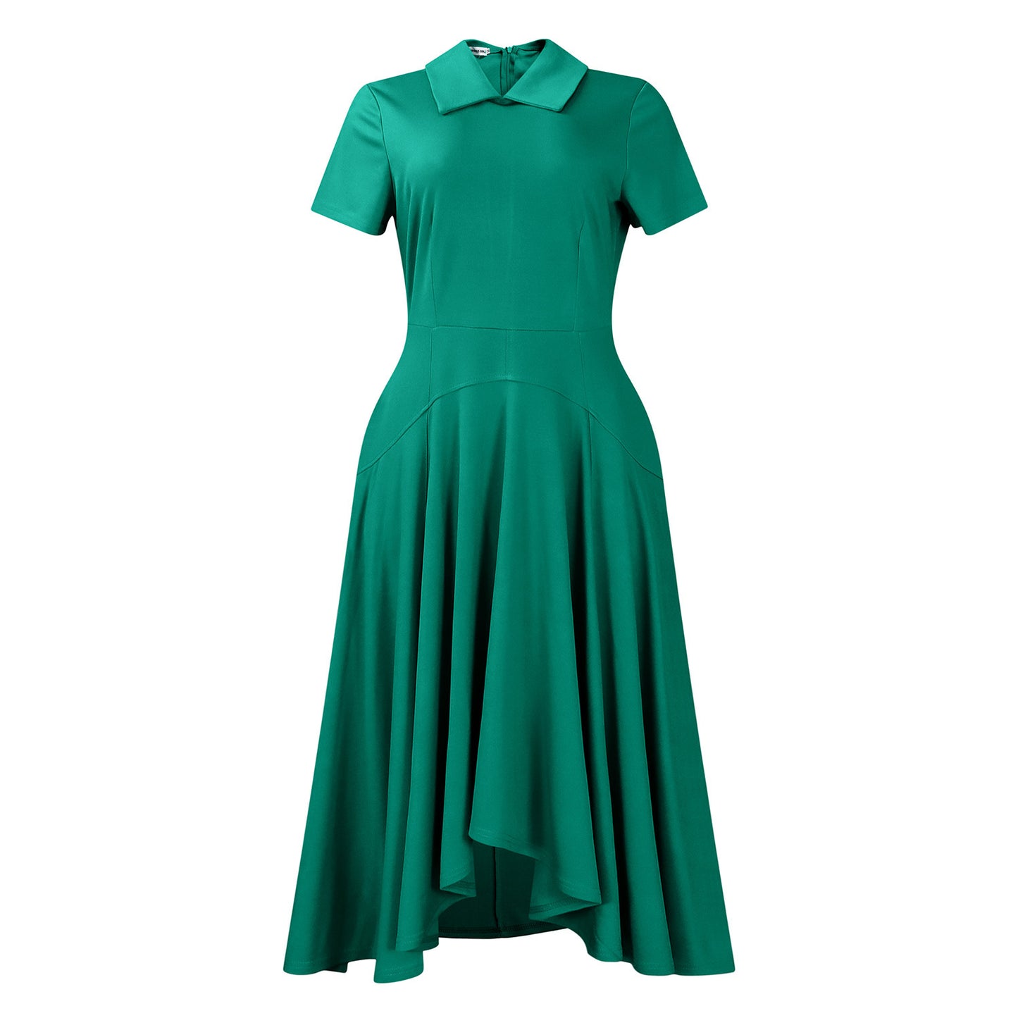 Fashion High Waist Modest Dress for Church