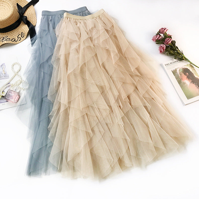 Trending High Waist Tulle Skirt