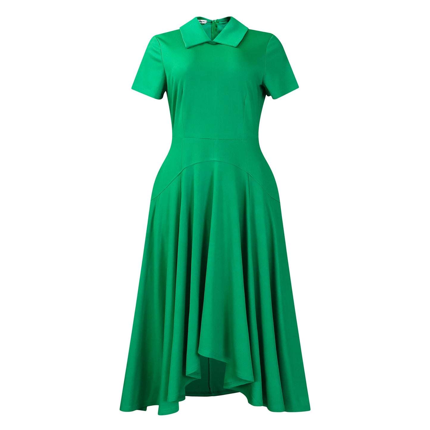 Fashion High Waist Modest Dress for Church