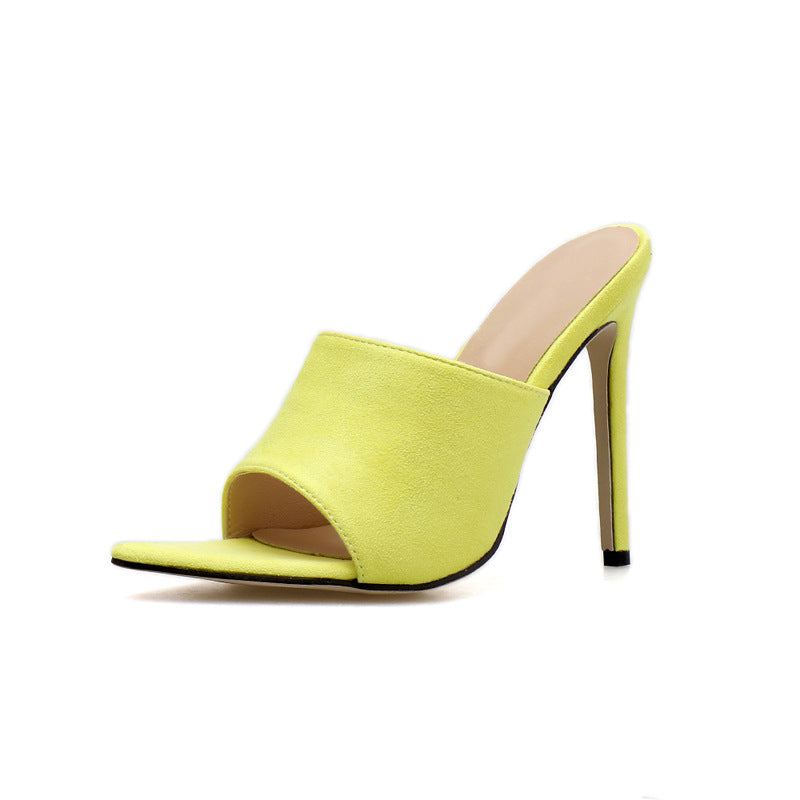 Women's High Heel Pointed Toe Sandals